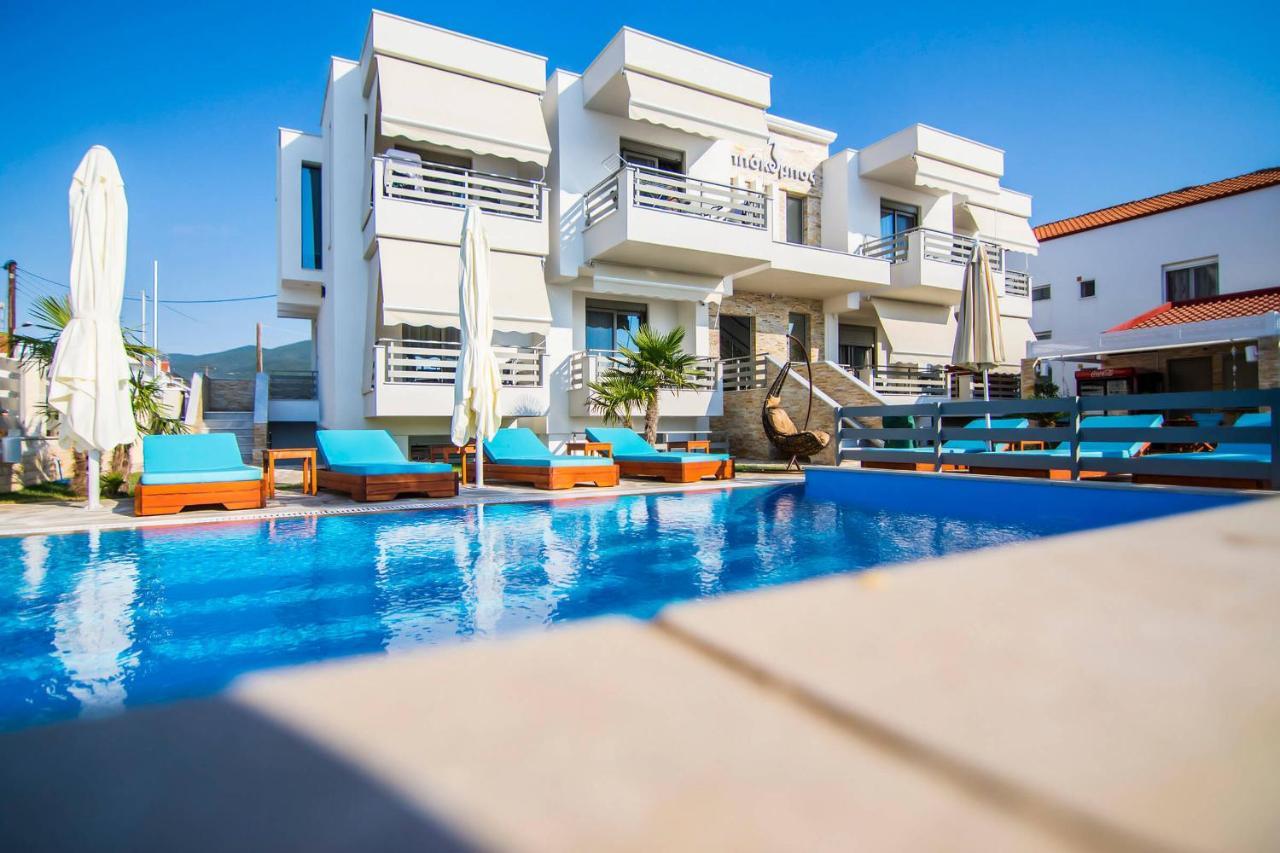 Ippokampos Holidays Apartment Vrasná Exterior foto